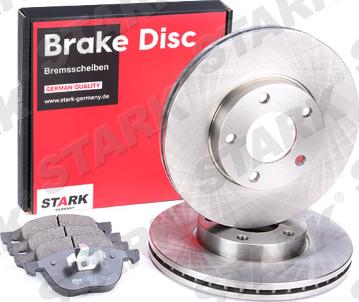 Stark SKBK-1090170 - Brake Set, disc brakes www.autospares.lv