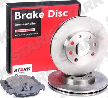 Stark SKBK-1090171 - Bremžu komplekts, Disku bremzes autospares.lv