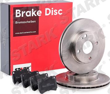 Stark SKBK-1090343 - Bremžu komplekts, Disku bremzes www.autospares.lv