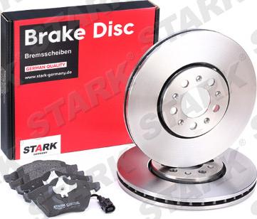 Stark SKBK-1090351 - Bremžu komplekts, Disku bremzes autospares.lv