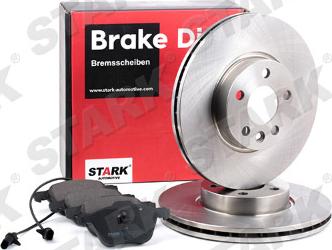 Stark SKBK-1090358 - Bremžu komplekts, Disku bremzes autospares.lv