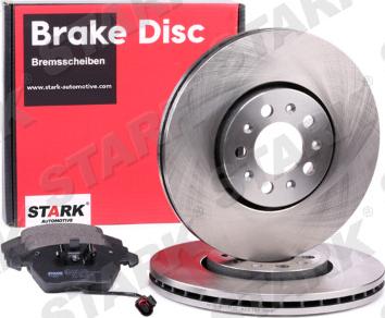 Stark SKBK-1090361 - Bremžu komplekts, Disku bremzes autospares.lv