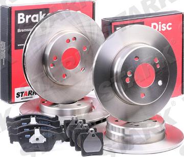 Stark SKBK-1090303 - Bremžu komplekts, Disku bremzes www.autospares.lv