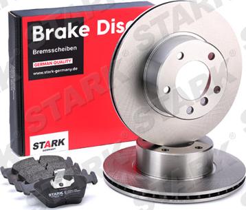 Stark SKBK-1090310 - Brake Set, disc brakes www.autospares.lv