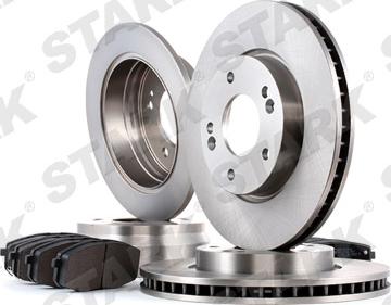 Stark SKBK-1090330 - Brake Set, disc brakes www.autospares.lv