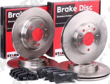 Stark SKBK-1090331 - Bremžu komplekts, Disku bremzes autospares.lv