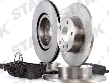 Stark SKBK-1090338 - Bremžu komplekts, Disku bremzes www.autospares.lv