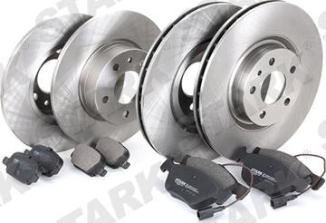 Stark SKBK-1090338 - Bremžu komplekts, Disku bremzes www.autospares.lv