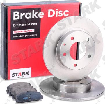 Stark SKBK-1090332 - Bremžu komplekts, Disku bremzes www.autospares.lv