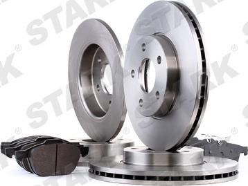 Stark SKBK-1090324 - Brake Set, disc brakes www.autospares.lv