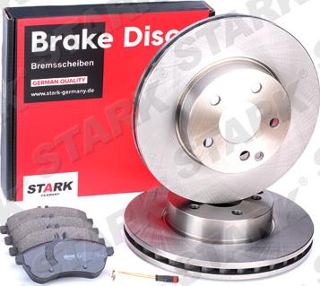 Stark SKBK-1090244 - Bremžu komplekts, Disku bremzes autospares.lv