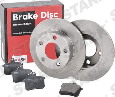 Stark SKBK-1090254 - Bremžu komplekts, Disku bremzes autospares.lv