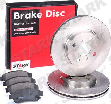 Stark SKBK-1090261 - Brake Set, disc brakes www.autospares.lv