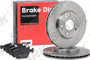 Stark SKBK-1090267 - Bremžu komplekts, Disku bremzes www.autospares.lv