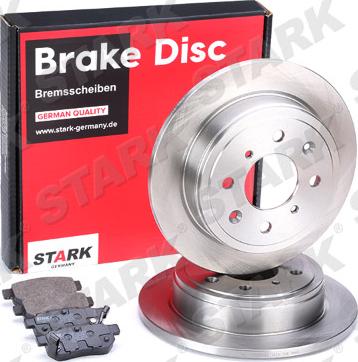 Stark SKBK-1090207 - Bremžu komplekts, Disku bremzes autospares.lv