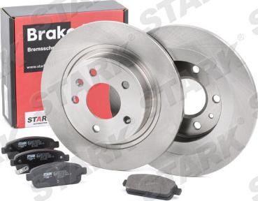 Stark SKBK-1090214 - Bremžu komplekts, Disku bremzes autospares.lv