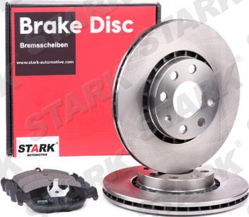 Stark SKBK-1090216 - Bremžu komplekts, Disku bremzes autospares.lv