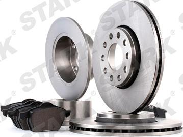 Stark SKBK-1090289 - Brake Set, disc brakes www.autospares.lv