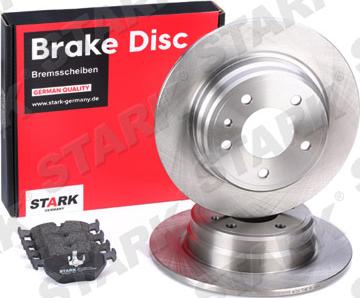 Stark SKBK-1090221 - Bremžu komplekts, Disku bremzes autospares.lv