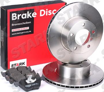 Stark SKBK-1090222 - Brake Set, disc brakes www.autospares.lv