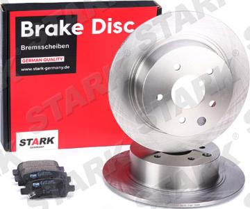 Stark SKBK-1090279 - Bremžu komplekts, Disku bremzes www.autospares.lv