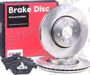 Stark SKBK-1090270 - Bremžu komplekts, Disku bremzes www.autospares.lv