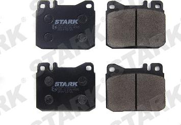 Stark SKBP-0010445 - Bremžu uzliku kompl., Disku bremzes autospares.lv