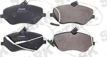 Stark SKBP-0010411 - Brake Pad Set, disc brake www.autospares.lv