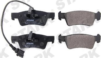 Stark SKBP-0010417 - Brake Pad Set, disc brake www.autospares.lv