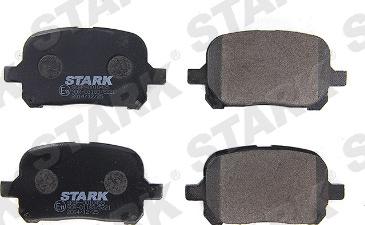 Stark SKBP-0010435 - Bremžu uzliku kompl., Disku bremzes autospares.lv