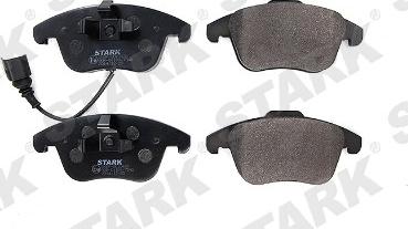 Stark SKBP-0010438 - Brake Pad Set, disc brake www.autospares.lv