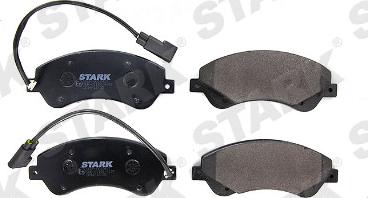 Stark SKBP-0010427 - Bremžu uzliku kompl., Disku bremzes www.autospares.lv