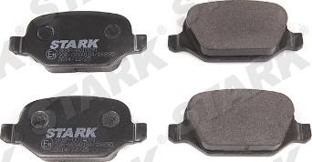 Stark SKBP-0010091 - Bremžu uzliku kompl., Disku bremzes www.autospares.lv