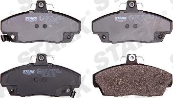 Stark SKBP-0010093 - Bremžu uzliku kompl., Disku bremzes www.autospares.lv