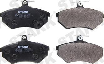 Stark SKBP-0010042 - Тормозные колодки, дисковые, комплект www.autospares.lv