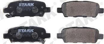 Stark SKBP-0010053 - Bremžu uzliku kompl., Disku bremzes www.autospares.lv