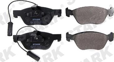 Stark SKBP-0010057 - Brake Pad Set, disc brake www.autospares.lv