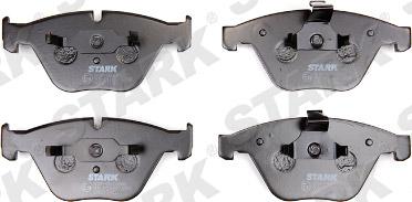 Stark SKBP-0010060 - Brake Pad Set, disc brake www.autospares.lv