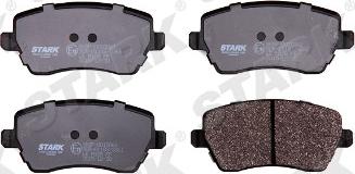 Stark SKBP-0010061 - Brake Pad Set, disc brake www.autospares.lv