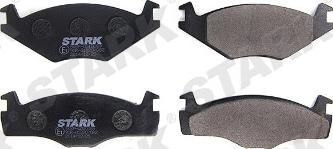 Stark SKBP-0010089 - Brake Pad Set, disc brake www.autospares.lv