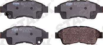 Stark SKBP-0010084 - Bremžu uzliku kompl., Disku bremzes www.autospares.lv