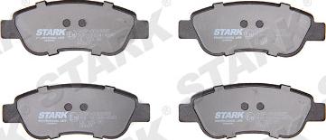 Stark SKBP-0010085 - Brake Pad Set, disc brake www.autospares.lv