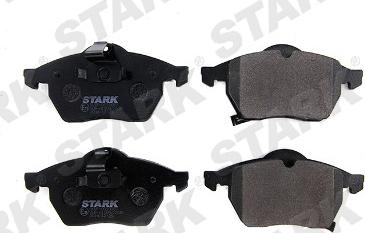 Stark SKBP-0010087 - Bremžu uzliku kompl., Disku bremzes autospares.lv