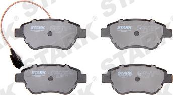 Stark SKBP-0010036 - Brake Pad Set, disc brake www.autospares.lv