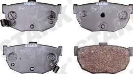 Stark SKBP-0010148 - Brake Pad Set, disc brake www.autospares.lv