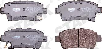 Stark SKBP-0010109 - Bremžu uzliku kompl., Disku bremzes www.autospares.lv