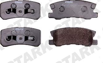 Stark SKBP-0010101 - Brake Pad Set, disc brake www.autospares.lv