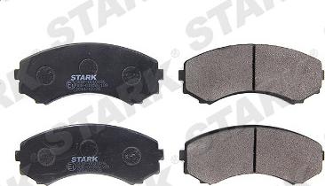 Stark SKBP-0010186 - Bremžu uzliku kompl., Disku bremzes autospares.lv