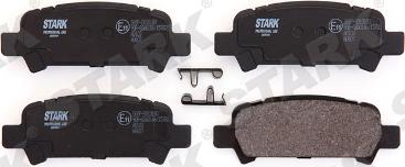 Stark SKBP-0010180 - Bremžu uzliku kompl., Disku bremzes autospares.lv