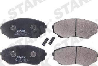 Stark SKBP-0010346 - Brake Pad Set, disc brake www.autospares.lv